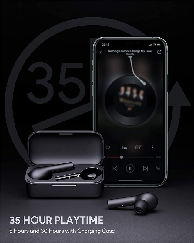 Picture of AUKEY-Auriculares Inalámbricos EP-T21, Audífonos Estéreo con Bluetooth 