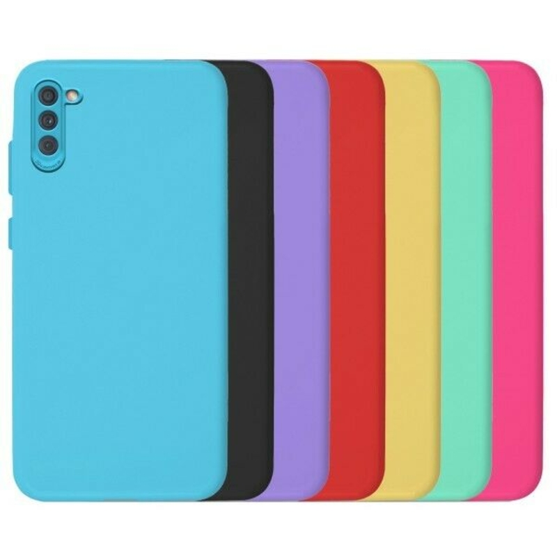 Imagen de Funda Silicona Suave Samsung Galaxy A11 con Cámara 3D - 7 Colores 