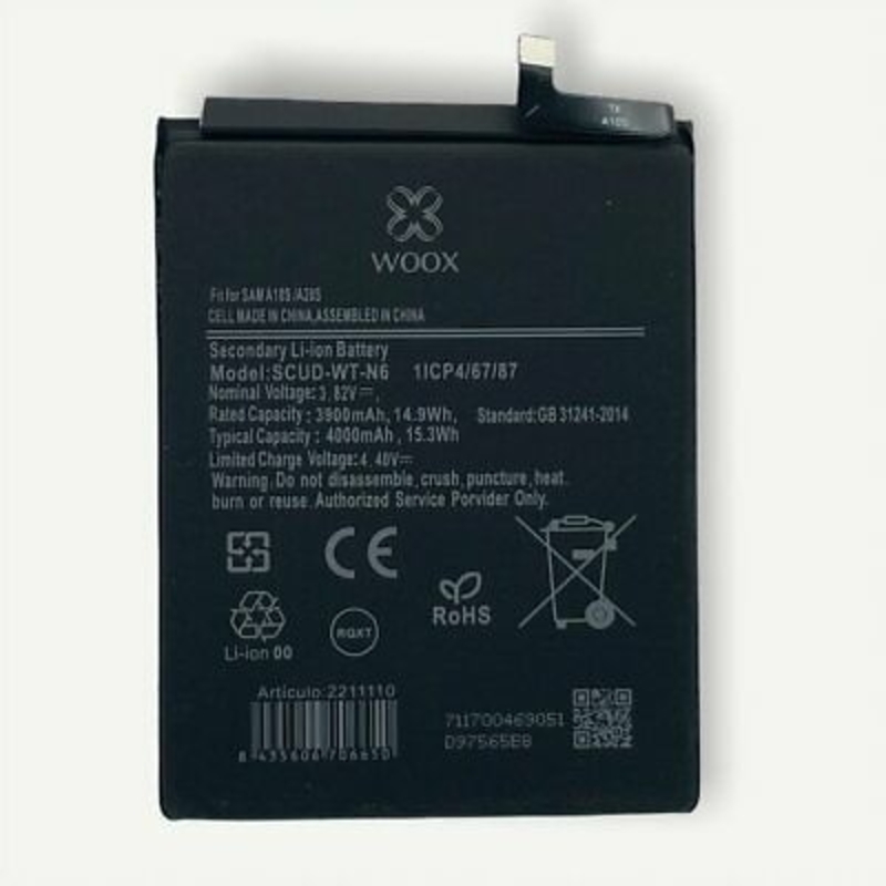Picture of Bateria SCUD-WT-N6 Para Samsung Galaxy A10S / A20S 4000mAh