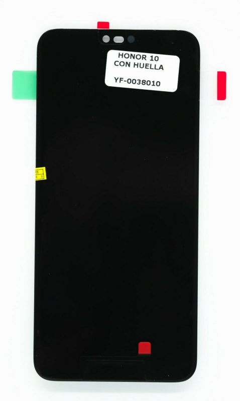 Imagen de PANTALLA TÁCTIL LCD sin MARCO PARA HONOR 10 CON HUELLA COLOR NEGRO