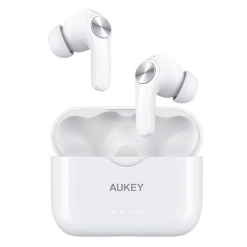 Imagen de Auriculares AUKEY inalámbricos Auriculares 3D con micrófono Blanco - EP-T28 Blanco