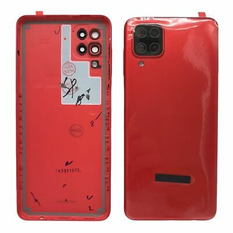 Picture of Tapa Trasera Completa Para Samsung Galaxy A12 SM-A125 Color Rojo