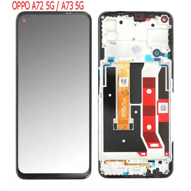 Picture of Pantalla Original LCD +Táctil Con Marco Negro Para OPPO A72 5G / A73 5G
