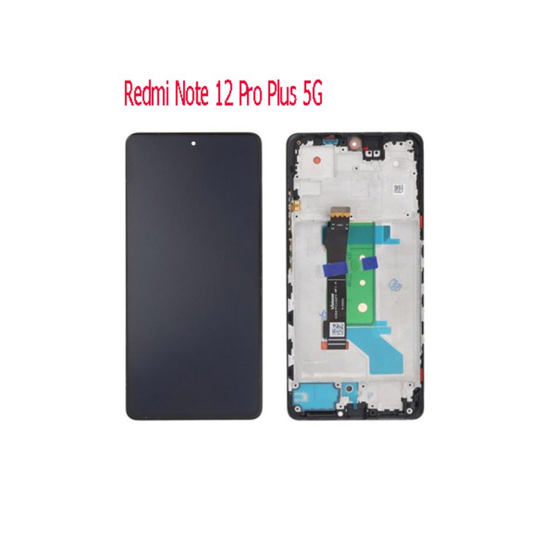 Imagen de Pantalla Original +Marco Negro Para Xiaomi Redmi Note 12 Pro Plus 5G