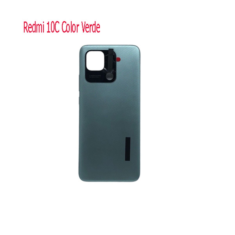 Imagen de Tapa Trasera Cubre Batería Para Xiaomi Redmi 10C Color Verde