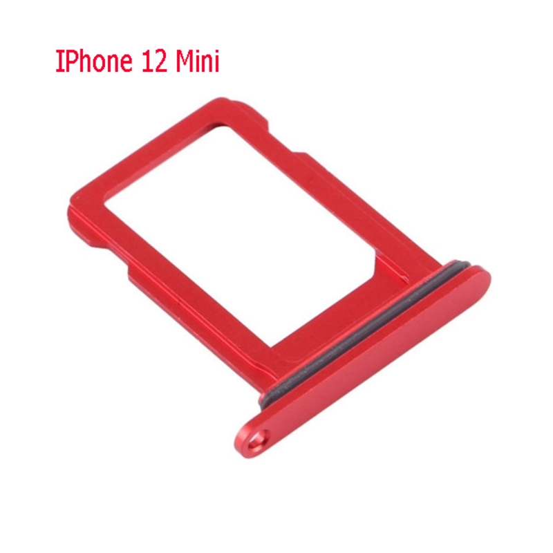 Picture of Repuesto Bandeja SIM Para Apple IPhone 12 Mini Color Rojo