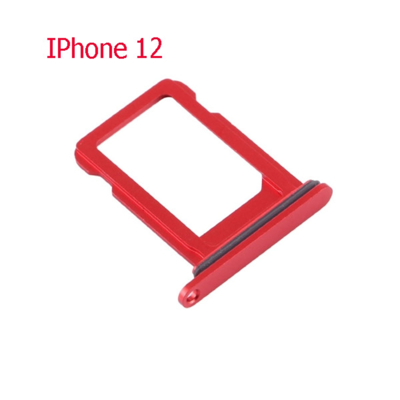 Picture of Repuesto Bandeja SIM Para Apple IPhone 12 Color Rojo