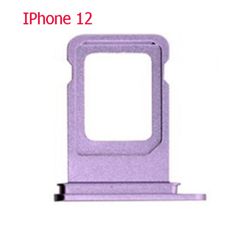 Imagen de Repuesto Bandeja SIM Para Apple IPhone 12 Color Morado