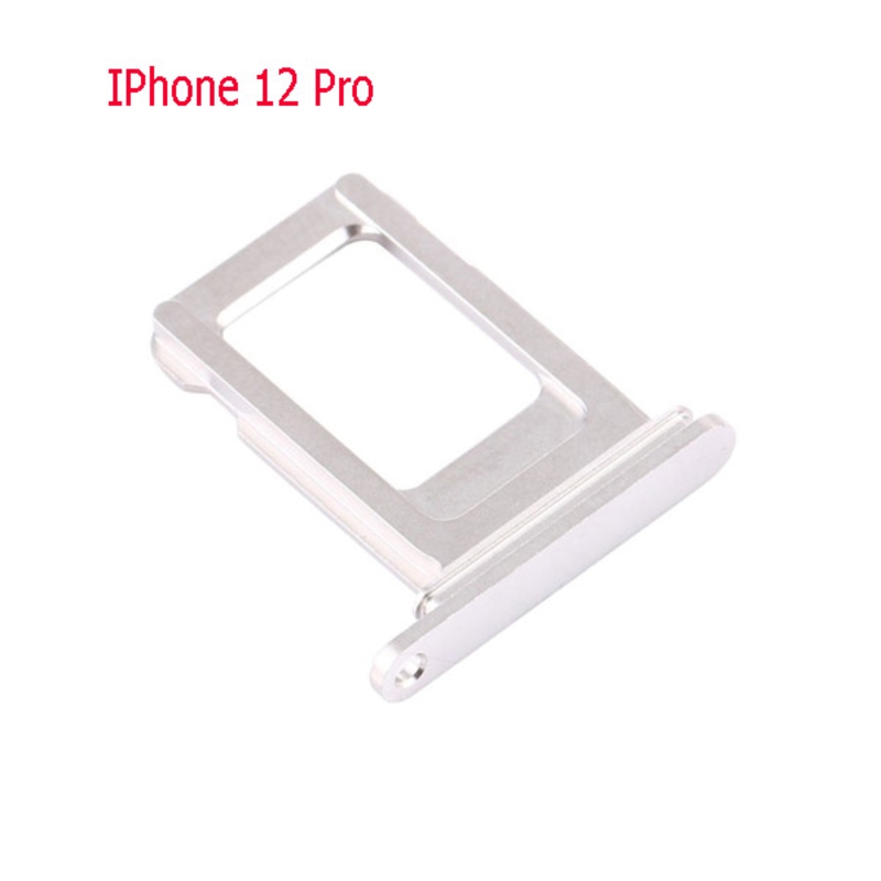 Imagen de Repuesto Bandeja SIM Para Apple IPhone 12 Pro Color Plata