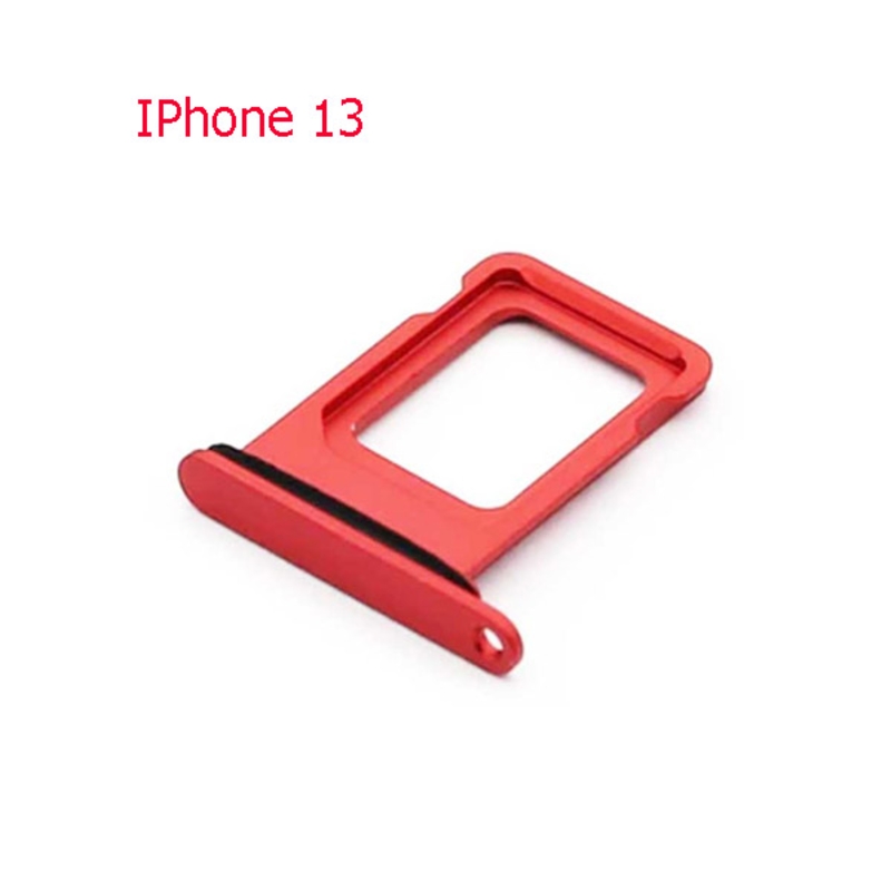 Imagen de Repuesto Bandeja SIM Para Apple IPhone 13 Color Rojo