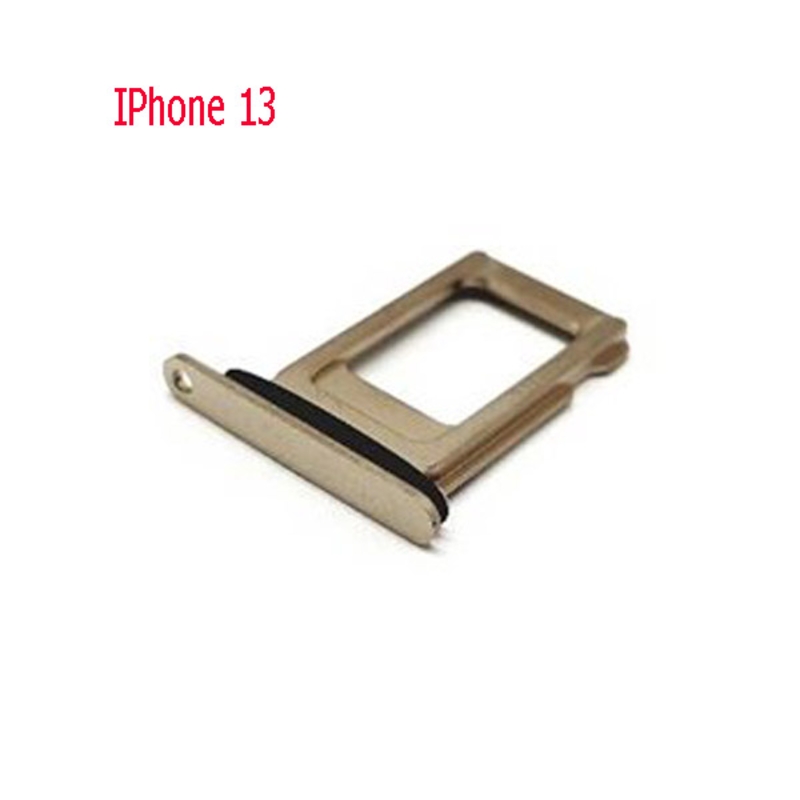 Picture of Repuesto Bandeja SIM Para Apple IPhone 13 Color Oro