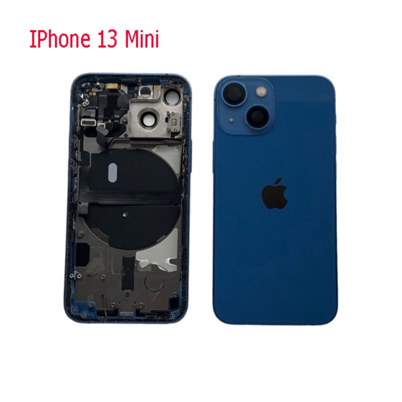 Picture of Chasis Trasero Original Para IPhone 13 Mini Azul Usado Con Arañazos de uso